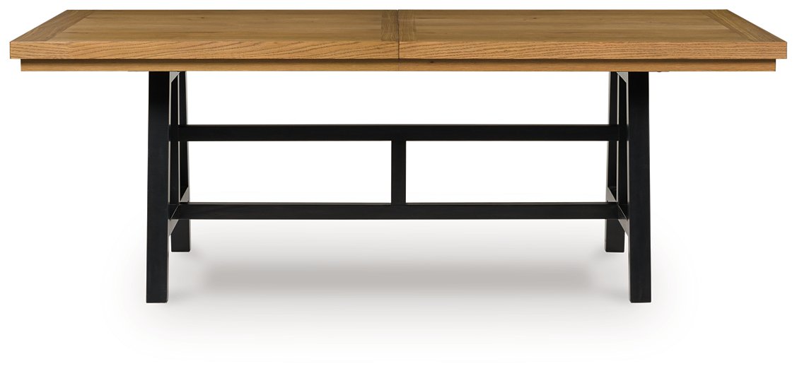 Galliden Dining Extension Table - Furniture Bros & Mattress (Bolingbrook, IL)