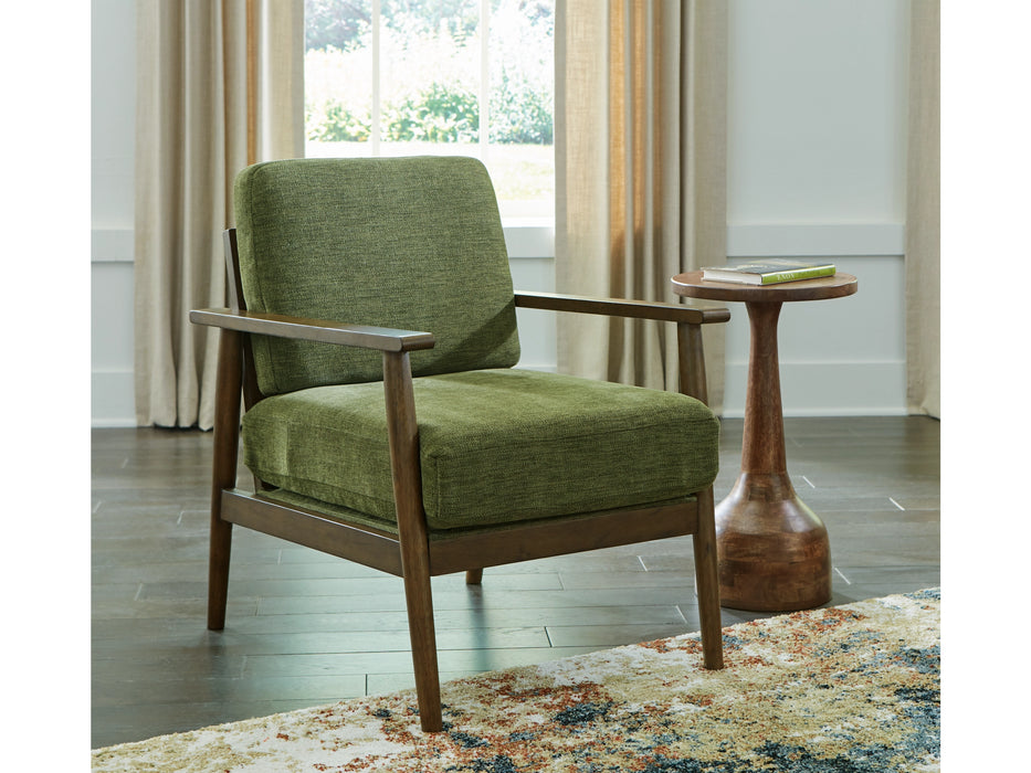 Bixler Showood Accent Chair - Furniture Bros & Mattress (Bolingbrook, IL)