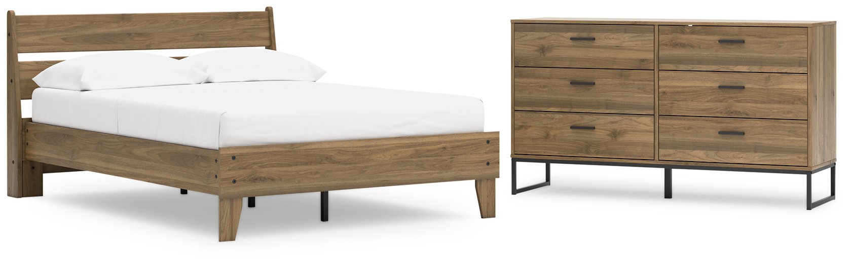 Deanlow Bedroom Package - Furniture Bros & Mattress (Bolingbrook, IL)