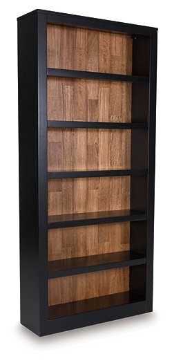 Wildenauer 75" Bookcase - Furniture Bros & Mattress (Bolingbrook, IL)