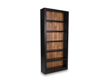 Wildenauer 75" Bookcase - Furniture Bros & Mattress (Bolingbrook, IL)