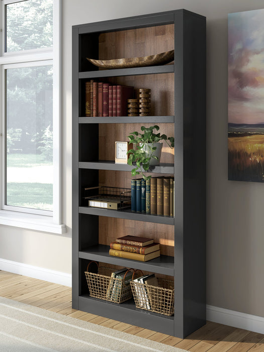 Wildenauer 75" Bookcase - Furniture Bros & Mattress (Bolingbrook, IL)