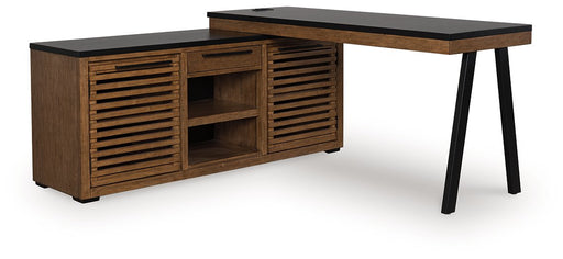 Kallari Credenza with Desk Return - Furniture Bros & Mattress (Bolingbrook, IL)