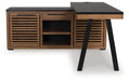 Kallari Credenza with Desk Return - Furniture Bros & Mattress (Bolingbrook, IL)