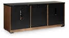 Kallari Credenza with Desk Return - Furniture Bros & Mattress (Bolingbrook, IL)