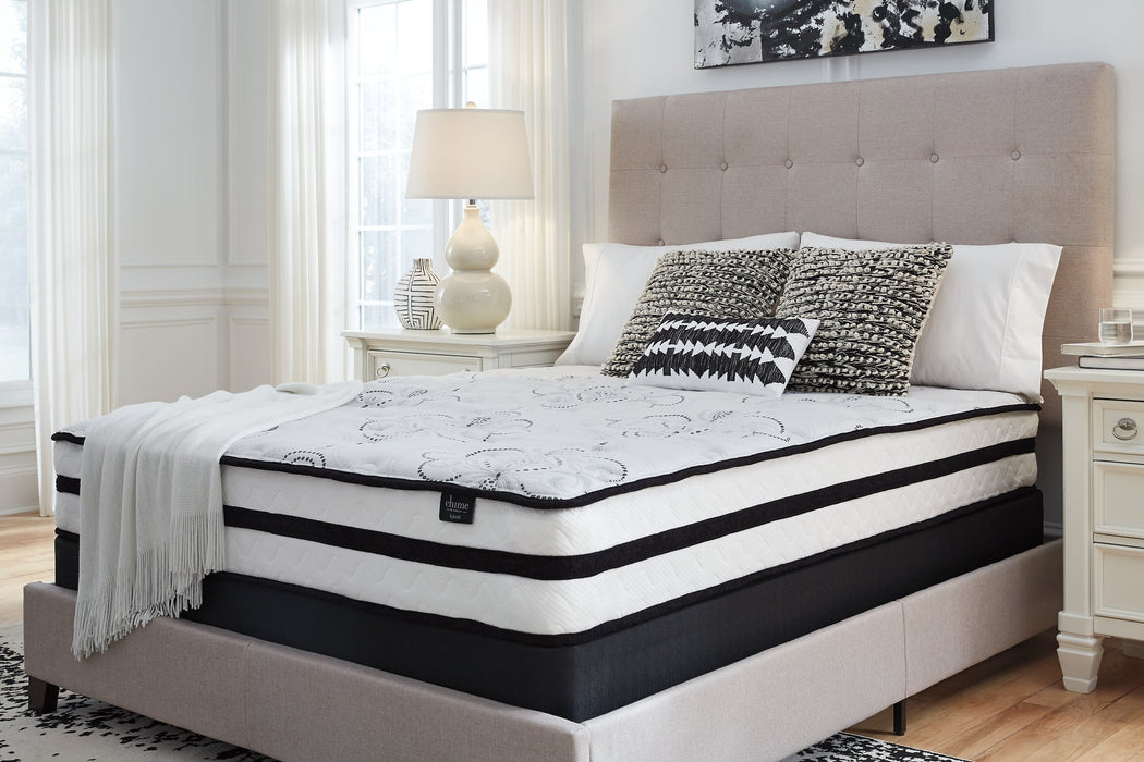 Chime 10 Inch Hybrid Mattress in a Box - Furniture Bros & Mattress (Bolingbrook, IL)