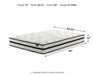 Chime 10 Inch Hybrid Mattress in a Box - Furniture Bros & Mattress (Bolingbrook, IL)