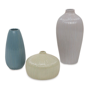 Eiderman Vase (Set of 3) - Furniture Bros & Mattress (Bolingbrook, IL)