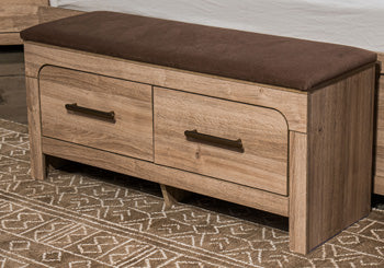 Kinlanni Bedroom Storage Bench - Furniture Bros & Mattress (Bolingbrook, IL)