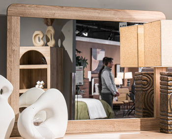 Kinlanni Bedroom Mirror - Furniture Bros & Mattress (Bolingbrook, IL)