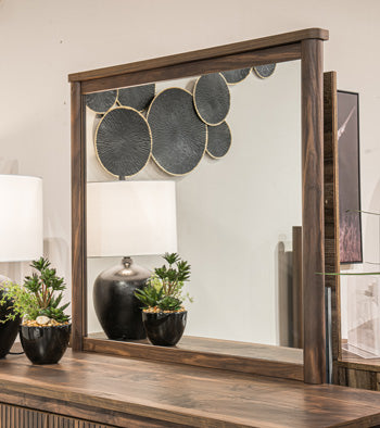 Pamytta Dresser and Mirror - Furniture Bros & Mattress (Bolingbrook, IL)