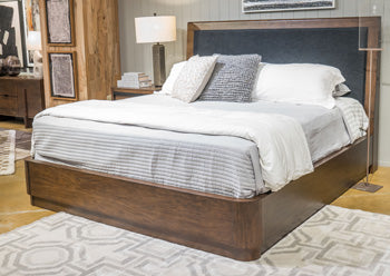 Dilenno Upholstered Bed - Furniture Bros & Mattress (Bolingbrook, IL)
