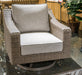 Laguna Heights Swivel Lounge with Cushion - Furniture Bros & Mattress (Bolingbrook, IL)
