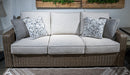 Laguna Heights Outdoor Sofa with Cushion - Furniture Bros & Mattress (Bolingbrook, IL)