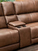 Bleckley Power Reclining Sectional Loveseat with Console - Furniture Bros & Mattress (Bolingbrook, IL)