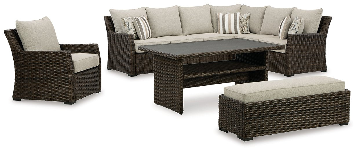 Brook Ranch Outdoor Package - Furniture Bros & Mattress (Bolingbrook, IL)