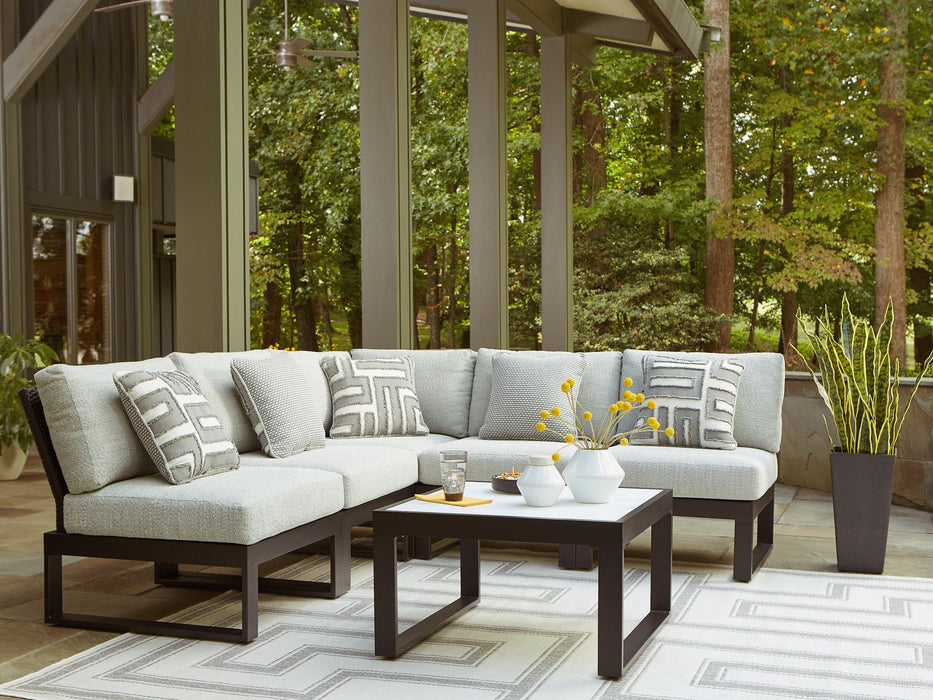 Beachloft Outdoor Sectional - Furniture Bros & Mattress (Bolingbrook, IL)