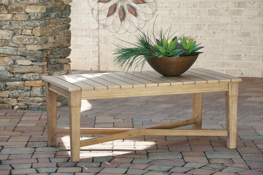 Carter Hall Outdoor Coffee Table - Furniture Bros & Mattress (Bolingbrook, IL)