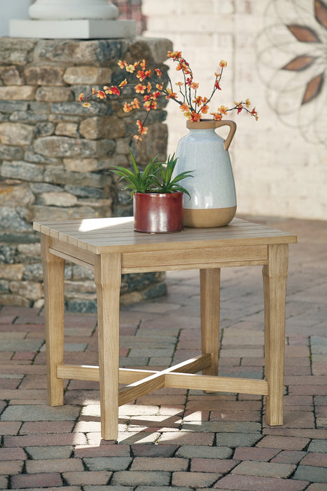 Carter Hall Outdoor End Table - Furniture Bros & Mattress (Bolingbrook, IL)