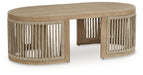 Serena Shores Outdoor Coffee Table - Furniture Bros & Mattress (Bolingbrook, IL)
