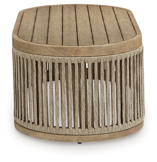 Serena Shores Outdoor Coffee Table - Furniture Bros & Mattress (Bolingbrook, IL)
