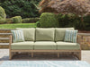 Serena Shores Outdoor Sofa with Cushion - Furniture Bros & Mattress (Bolingbrook, IL)