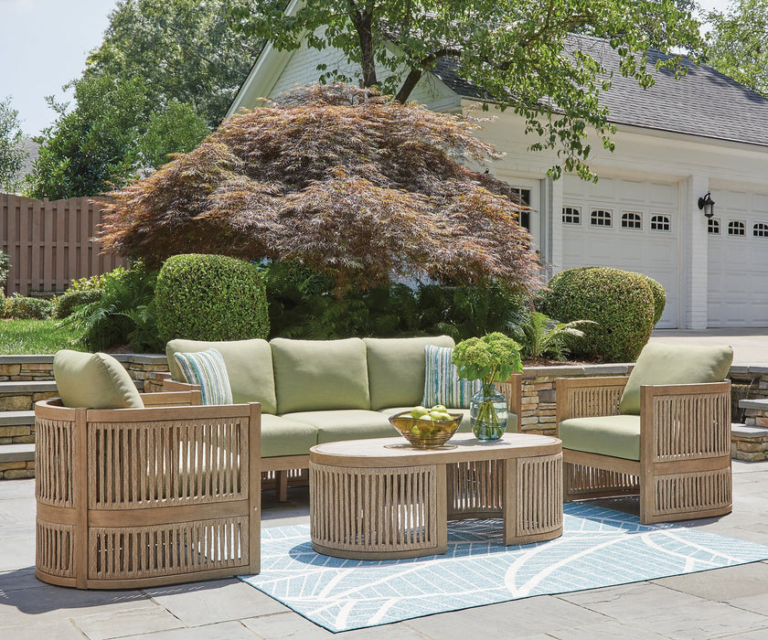 Serena Shores Outdoor Seating Set - Furniture Bros & Mattress (Bolingbrook, IL)