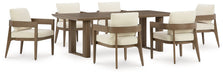 Serene Bay Outdoor Dining Set - Furniture Bros & Mattress (Bolingbrook, IL)