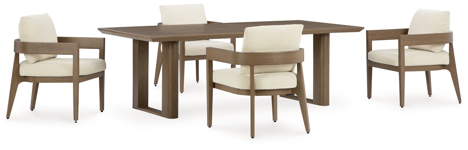 Serene Bay Outdoor Dining Set - Furniture Bros & Mattress (Bolingbrook, IL)