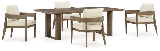 Serene Bay Outdoor Dining Set - Furniture Bros & Mattress (Bolingbrook, IL)