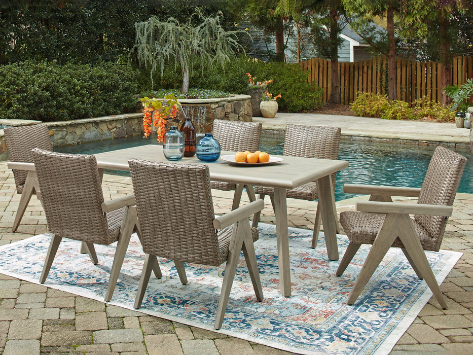 Cliff Trails Outdoor Dining Package - Furniture Bros & Mattress (Bolingbrook, IL)