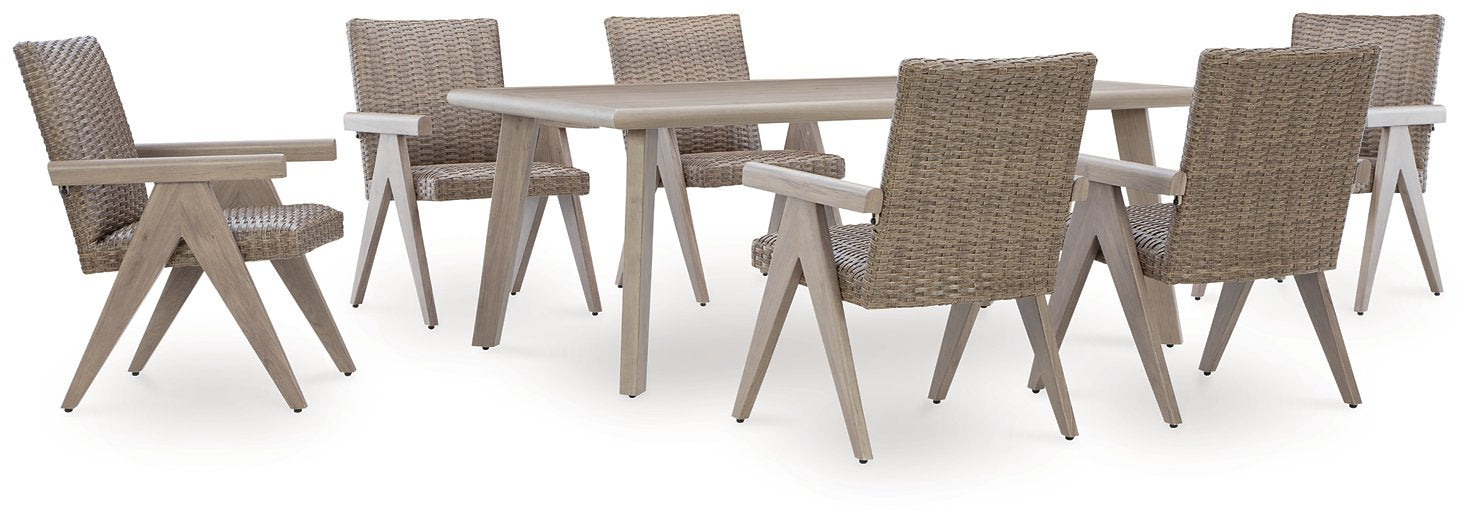 Cliff Trails Outdoor Dining Package - Furniture Bros & Mattress (Bolingbrook, IL)