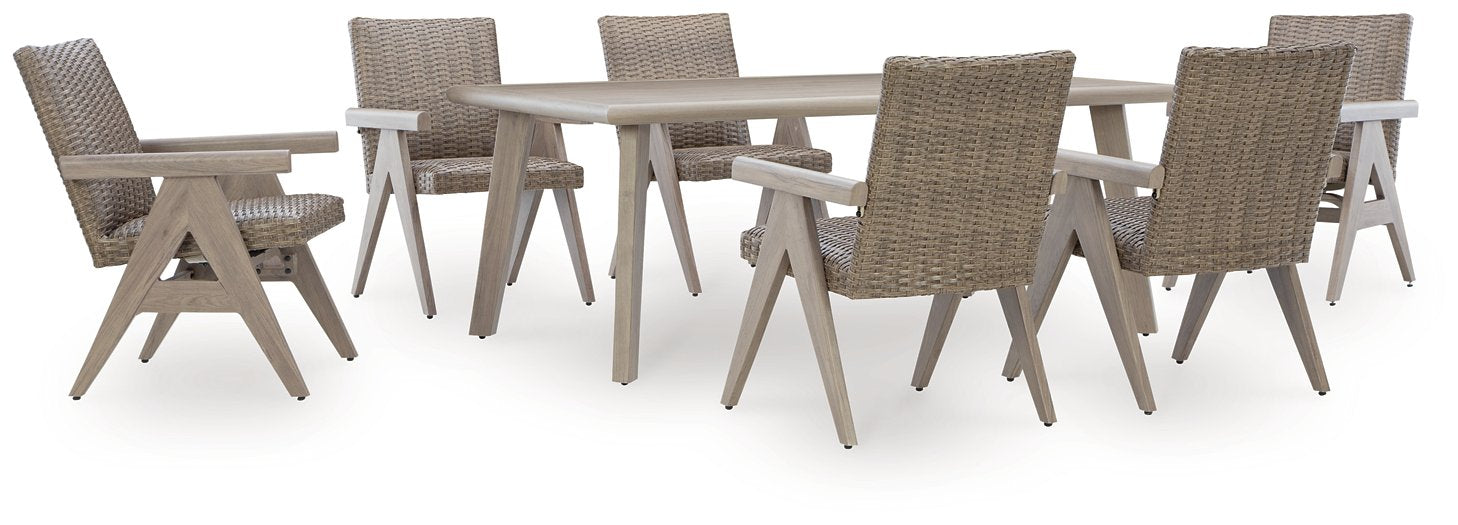 Cliff Trails Outdoor Dining Package - Furniture Bros & Mattress (Bolingbrook, IL)