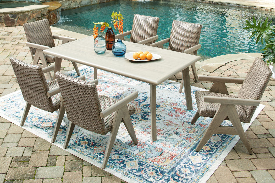 Cliff Trails Outdoor Dining Package - Furniture Bros & Mattress (Bolingbrook, IL)