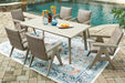 Cliff Trails Outdoor Dining Package - Furniture Bros & Mattress (Bolingbrook, IL)