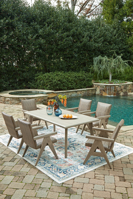 Cliff Trails Outdoor Dining Package - Furniture Bros & Mattress (Bolingbrook, IL)