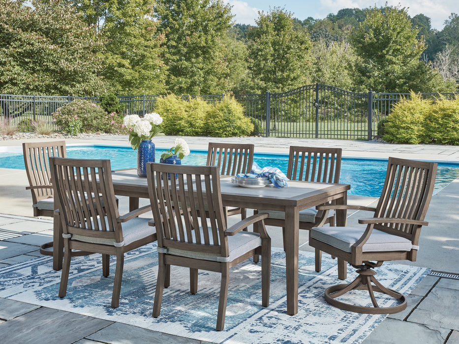 Rainier Ranch Outdoor Dining Package - Furniture Bros & Mattress (Bolingbrook, IL)