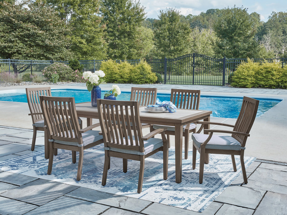 Rainier Ranch Outdoor Dining Package - Furniture Bros & Mattress (Bolingbrook, IL)