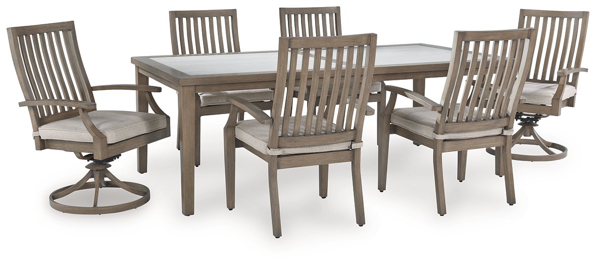 Rainier Ranch Outdoor Dining Package - Furniture Bros & Mattress (Bolingbrook, IL)