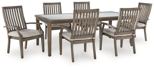 Rainier Ranch Outdoor Dining Package - Furniture Bros & Mattress (Bolingbrook, IL)