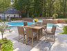 Walton Bridge Outdoor Dining Set - Furniture Bros & Mattress (Bolingbrook, IL)