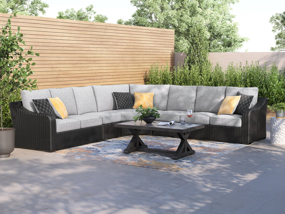Beachcroft Outdoor Sectional - Furniture Bros & Mattress (Bolingbrook, IL)