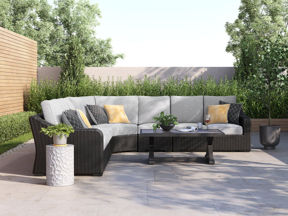 Beachcroft Outdoor Sectional - Furniture Bros & Mattress (Bolingbrook, IL)