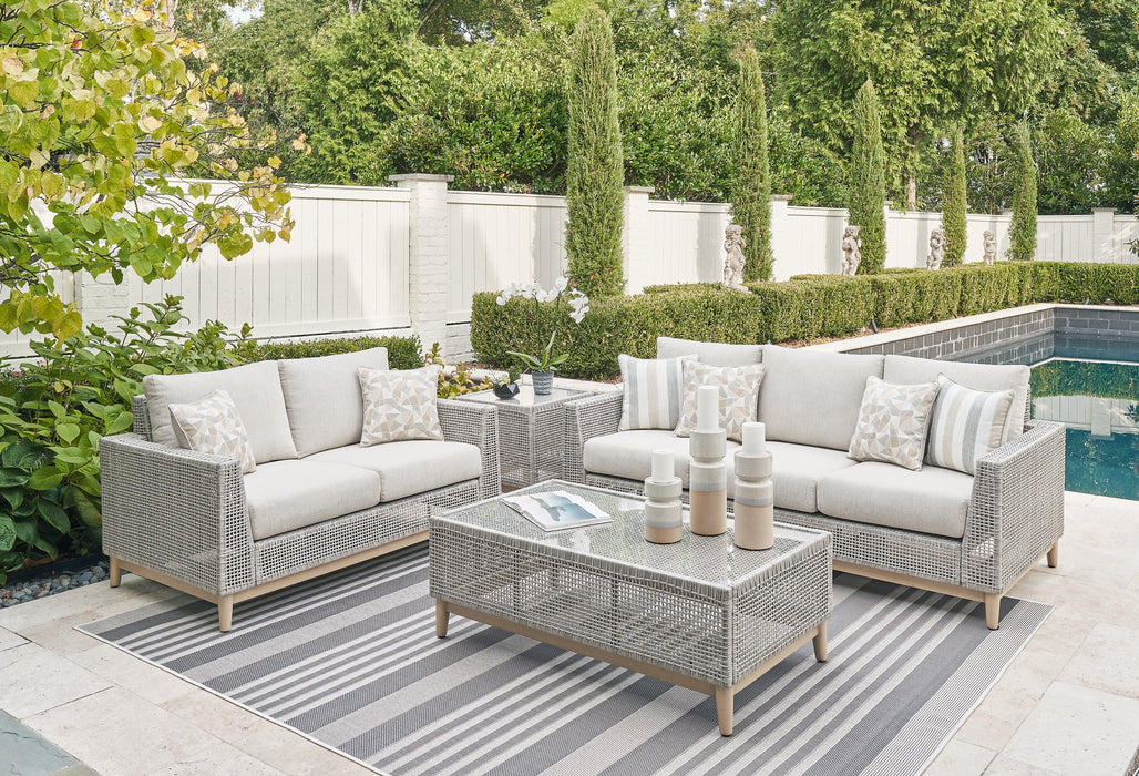 Seton Creek Outdoor Seating Set - Furniture Bros & Mattress (Bolingbrook, IL)