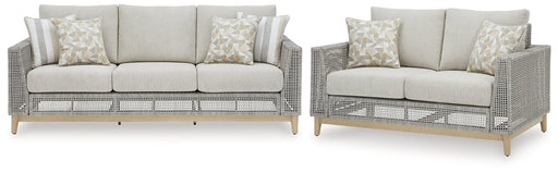 Seton Creek Outdoor Seating Set - Furniture Bros & Mattress (Bolingbrook, IL)