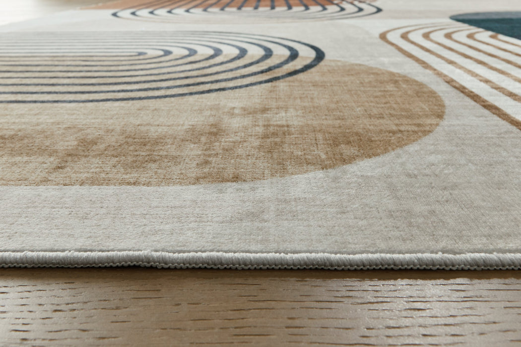 Farrendale Washable Area Rug - Furniture Bros & Mattress (Bolingbrook, IL)