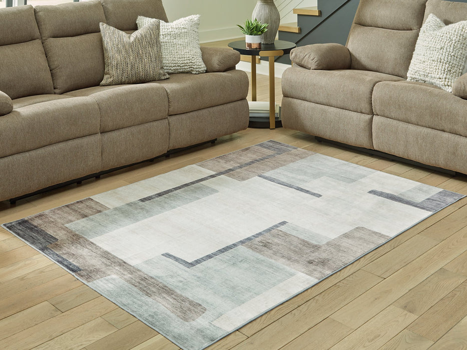 Larkport Washable Area Rug - Furniture Bros & Mattress (Bolingbrook, IL)