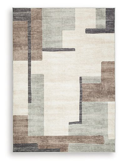 Larkport Washable Area Rug - Furniture Bros & Mattress (Bolingbrook, IL)
