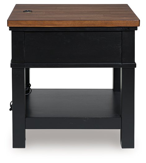 Wildenauer End Table - Furniture Bros & Mattress (Bolingbrook, IL)
