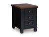 Wildenauer Chairside End Table - Furniture Bros & Mattress (Bolingbrook, IL)